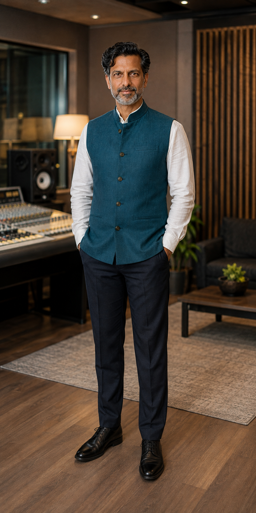 Full portrait of Arjun Mehta